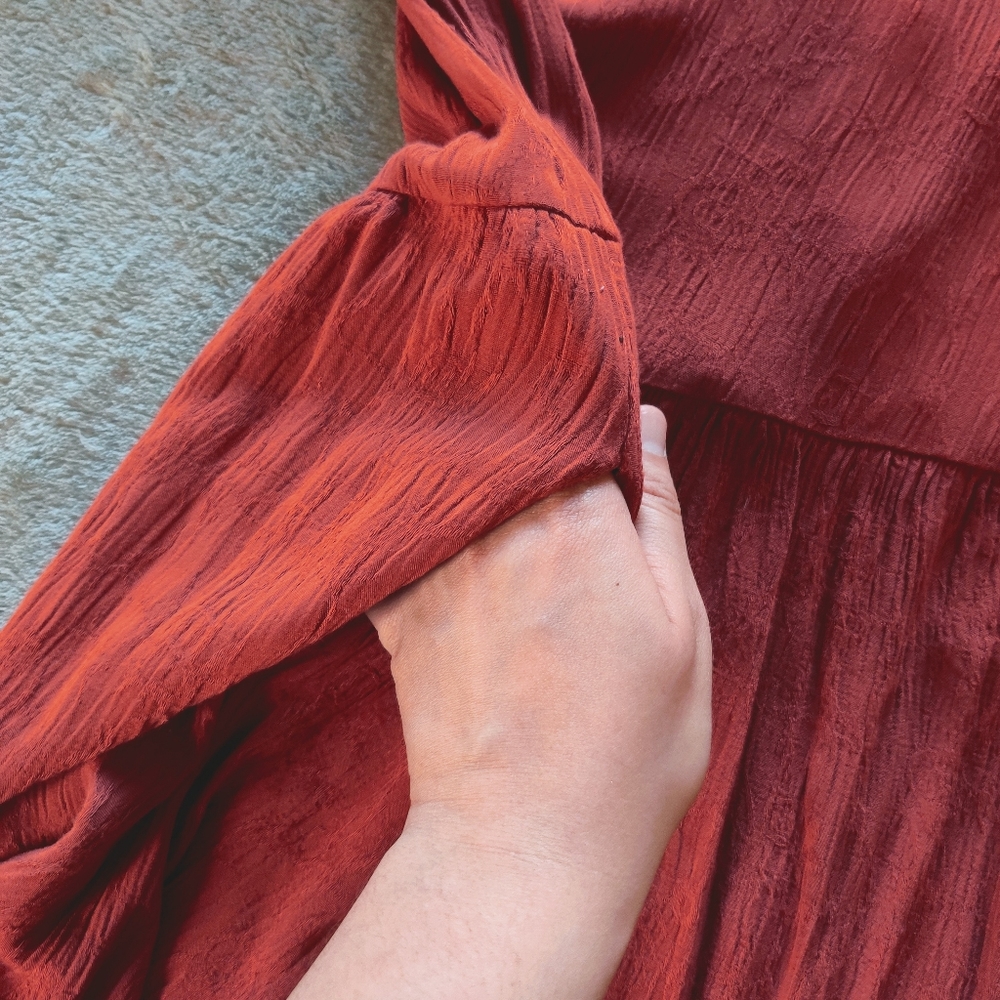 💚Beautiful Peasant Dress by Universal Threads - Picture 7 of 14
